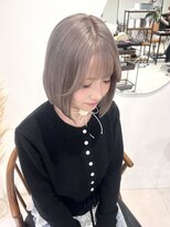 アモレット 天文館店(amoretto)&nbsp;ホワイトグレージュ＆ボブカット