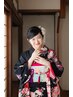 【振袖レンタル前撮りプラン】ヘアーメイク着付け