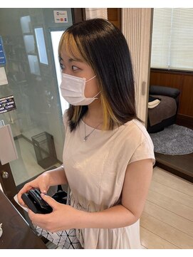 クール フォー ヘアー(CooL for Hair) インナーカラー、カット