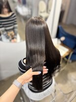 リラクオーレ 三宮 元町(LIRA CUORE) オリーブグレージュ×髪質改善縮毛矯正