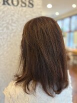 クロス(CROSS)&nbsp;白髪染め／大人可愛い/40代50代/ミセスヘア