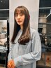 【似合わせ×髪質改善】 カット+髪質改善カラー+トリートメント ¥15,000