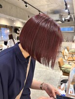 ラボヌールヘアーパルフェ 大宮西口店(La Bonheur hair parfait)&nbsp;bob × ブロッサムカラー☆松梨☆