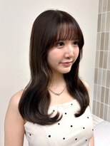 ディーエイチハル みなとみらい馬車道(Dh-HAL) 顔まわり/ワイドバング/前髪カット