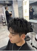 アップバングショート
