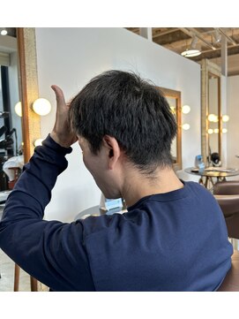 ビハインドザカーテン(BEHIND THE CURTAIN) 【セットが簡単!】メンズパーマ×波巻き