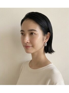髪質改善サロン WE BE PARSLEY atre 川越店【ウィービーパセリアトレ】 ライン感が可愛いサッとなじませるだけで決まる切りっぱなしボブ