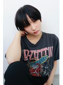 【nanuk】モード、ストリートなシーンに◇黒髪マッシュショート