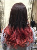 ☆★☆韓流、レッドラインカラー☆★☆(SOMEBRIDGE 亀有)