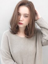 ルティア(Lutia) アッシュブラウンカラー ワンカールスタイル!