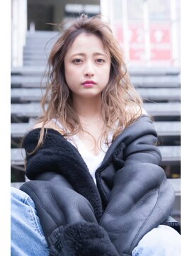 オースティン 錦糸町(AUSTIN) 『AUSTIN錦糸町』大人無造作カール×デザインカラー