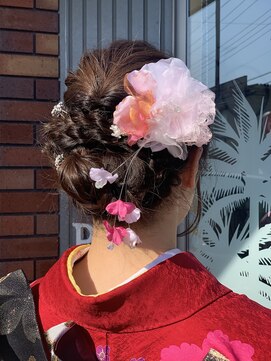 ヘアーデザイン ピニック(hair design P2C) お着物スタイル