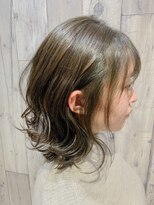 リアクト 池袋(Re:act)&nbsp;オリーブアッシュ外ハネミディアム【Re:act池袋/池袋西口】