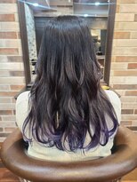 ルシエ(LUCIE)&nbsp;地毛を活かしたグラデーション【パープル】