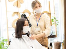 安心安全な店内空間★大宮/ショート/ボブ/レイヤーカット/インナーカラー/ハイライト