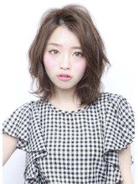 エーアイ 千石 巣鴨 白山店(Ai HAIR) 潤うツヤツヤセミロングパーマ【千石】