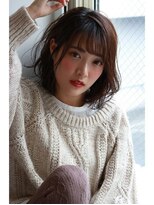 ヘアリゾートエーアイ 北千住店(hair resort Ai)&nbsp;20代30代40代50代 色っぽふんわりミディの重軽ウェーブヘア♪