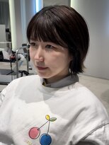 ケリーアン 太田(kelly.un)&nbsp;柔らかくびれミニボブ　ショコラブラウン