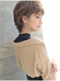 エアリーパーマショート[大人可愛い 20代 30代 40代]