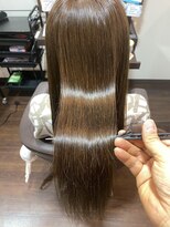 ヘアケアサロン シェーン(hair care salon Schon) 髪質改善TR＋イルミナカラーで艶髪♪ビフォーあり!