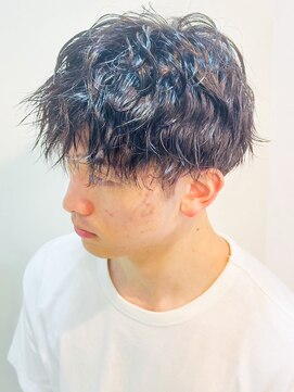 インタークロス 20代30代30代メンズフェザーマッシュ束感ナチュラル好感度