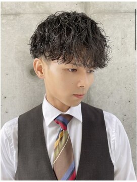 ロンド アンブル 四条烏丸(Lond ambre) 【Lond ambre】萱原大幹　メンズパーマ/眉毛/短髪/メンズカット