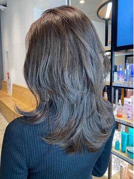 アイティーバイアルバム 藤沢店(IT by ALBUM) グレージュミディ_グレージュカラーシルキーベージュ_ba440651