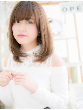 モッズヘア 越谷(mod's hair) シースルー前髪大人ガーリーアッシュオリーブc5越谷20代30代40代