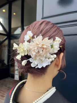 ハグヴィアン(HUG BIEN) 成人式ヘアセット