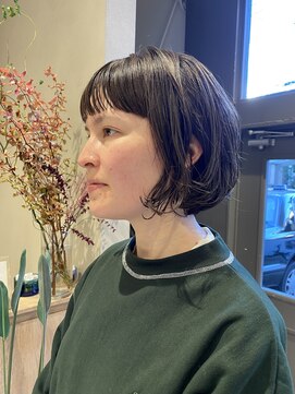 フェンヘアーアイス 中目黒(Fen.hair ici) ボブウルフ結べるボブ似合わせカットうるツヤ美髪