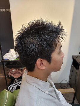 メンズ レオ 南森町店(men's LEO) スパイキーショート/刈り上げなし