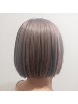 ファースト 泉中央店(first) 白髪ぼかし×ボブ