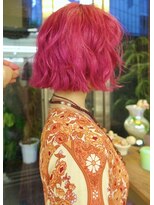 イェン(Yen.)&nbsp;ピンクカラー/ボブ/ケアブリーチ