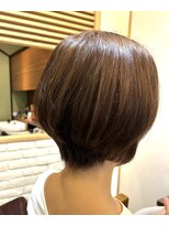 ヘアー グリーン(hair green) ショートボブ/グラデーション40代50代