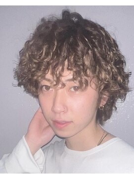 ヘアカロン 熊本本店(Hair CALON) メンズスパイラルパーマ外国人風パーマプードルパーマ熊本下通