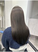 髪質改善×ダークグレージュ