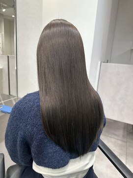 ハオ(hao) 髪質改善×ダークグレージュ