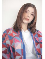 ファム(Fam) ロングレイヤー　髪質改善　ハイライト　代官山　中目黒
