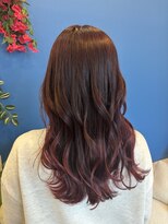 フィリア 稲毛(Philia)&nbsp;グラデーション×チェリーレッドカラー♪