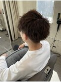 無造作に決まる。ラフツイストパーマ