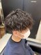 アミックス リツリン コウエン AMIX RITSURIN PARKの写真/くせ毛っぽい質感からリッジのある≪ダメージレス≫パーマをデザイン/スタイリングの手間がないスタイルへ