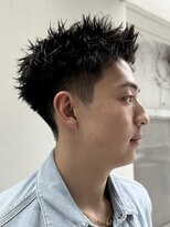 ニコ トウキョウ ロジック(nico TOKYO Logic)&nbsp;スパイキーショート　メンズパーマ　ピンパーマ