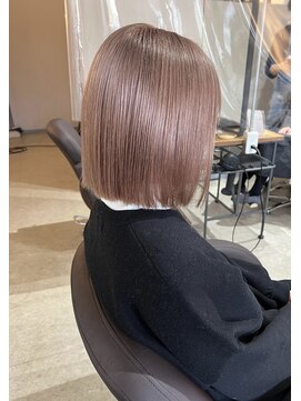 スイヘアデザイン 久留米(suii.. hair design) 暖色ベージュ/ボブ/久留米