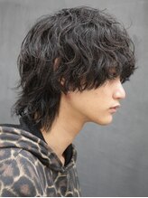 《*波巻きスパイラルパーマ×マッシュウルフ*》刈り上げマッシュに飽きた方にもオススメです＊[天神大名]