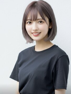 ファクトリーファイブ(Factory5) 小顔ボブミディアムアッシュ20代30代40代くびれミディ韓国ヘア