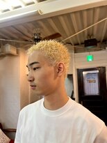 ビーバイエイトジェンツ(Bee by EIGHT GENTS)&nbsp;サーフカール/スパイキーショート/ブルーブラック/心斎橋