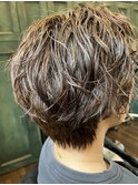 ショートパーマ/ショートヘア/30代/40代/50代/ナチュラルパーマ