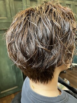 モナン 海老名(Monan) ショートパーマ/ショートヘア/30代/40代/50代/ナチュラルパーマ