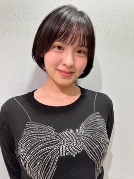 丸みショートボブ/ボブ/ショートボブ