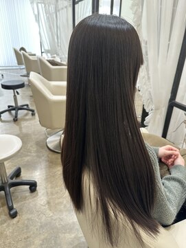 ノーブロー縮毛矯正